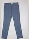 Pantaloni Chino Elastic Blue