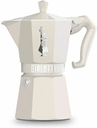 Moka Cafetieră Pentru Plită Espresso Argintie