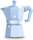 Moka Μπρίκι Espresso Μπλε