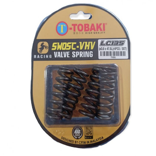 Tobaki Ελατήρια Βαλβίδων Κεφαλής Μοτοσυκλέτας Yamaha Crypton-X 135