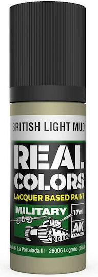 AK Interactive Modellbau Farbe British Light Mud 17ml