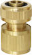 Quick Hose Connector Hydrostab Hydro-fix Female 12-15 Mm Brass