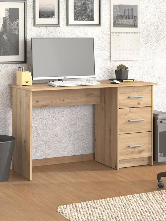 Schreibtisch Leo Holz Artisan Oak 121x50x75cm