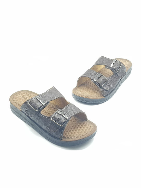 Мъжки сандали в Кафяв цвят