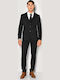 Men's Summer Suit Slim Fit Black
