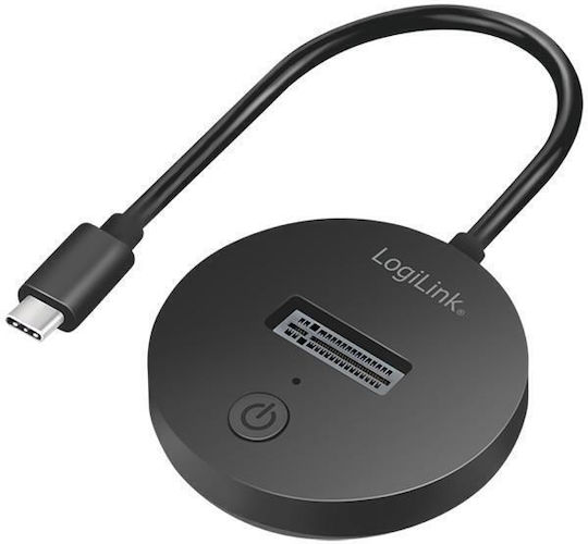 Logilink USB Adapter M.2 NVMe PCIe SATA NGFF to USB 3.2 Gen 2 Max Speed 10 Gb/s Black