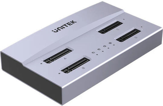 Unitek Hdk Usb4 4-bay M.2 Ssd Docking Station Offline Clone S1243b