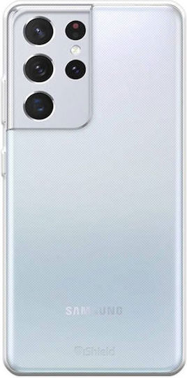 Husă Samsung Galaxy S21 Ultra Silicon Jelly Ultrasubțire Transparentă Ishield