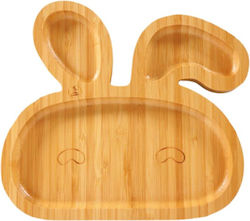 Baby Donkey Toddler Bamboo Food Plate