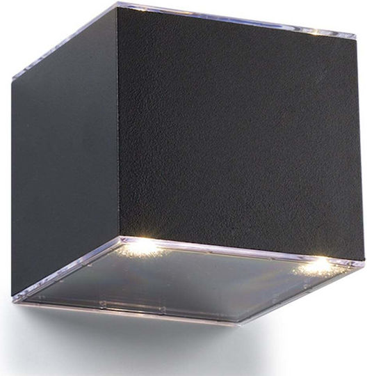 123led Wall Mounted Solar Light 20lm with Warm White Light 3000K IP54