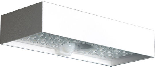 123led Wall Mounted Solar Light 6W 900lm Warm White 3000K with Motion Sensor and Photocell IP65
