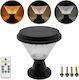 Rixme Tabletop Solar Light Natural White 4000K with Photocell and Remote Control IP67