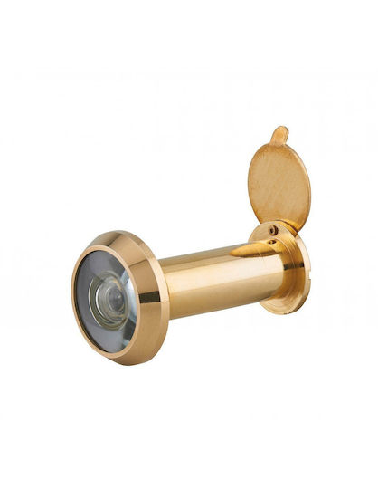 Door Viewer 160° Polished Brass Fire Resistant Thirard 00100457
