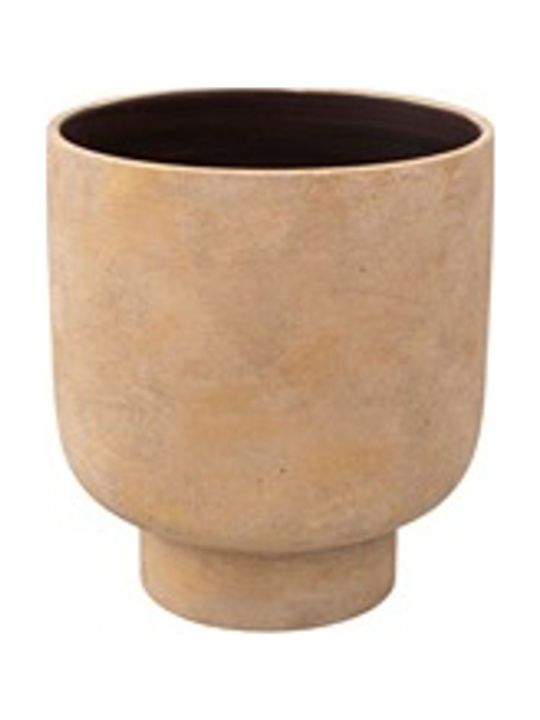 Zen Collection Κασπώ Κεραμικό Μπεζ 33.5x33.5x37.5εκ.