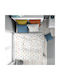 Dimcol Kids Duvet Single White-sky Blue 160x240cm