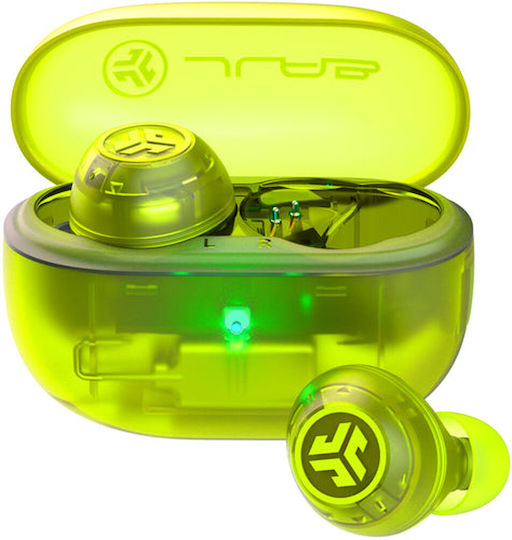 Jlab Go Pop ANC In-Ear Bluetooth-Freisprecheinrichtung Kopfhörer mit Ladeetui Gelb