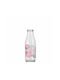 Homestyle Bottle Water Glass with Screw Cap Transparent 1000ml