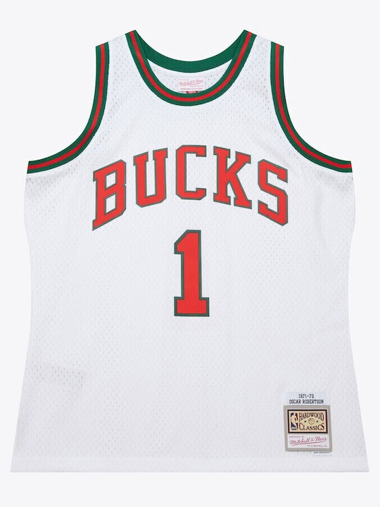 Bucks 1971 Robertson Ανδρική Φανέλα Εμφάνισης Μπάσκετ