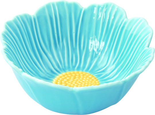 Marva Cereal Serving Bowl Round made of Porcelain Blue