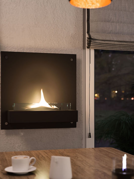 Tenderflame Firepit Black 57x23x57cm