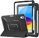 Tech-Protect Endurance Back Cover Rotativă Neagră (iPad 10,9” 10/2022, iPad 11” 11/2025)