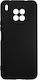 Husă Telefon Spacer Huawei Nova 8i Back Cover Tip Silicon Flexibil Material + Interior Microfibră Negru sppc-hu-n8i-slk