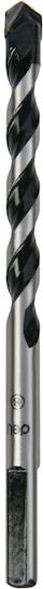 Deli Set of 10 Drills Carbide with Triangular Shank for Masonry, Metal, Wood, Glass and Tiles