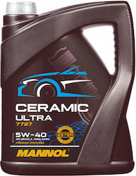 Mannol Ceramic Ultra 7727 Sintetic Ulei 5W-40 5lt Mannol Ceramic Ultra 7727 Sintetic Ulei 5W-40 5lt