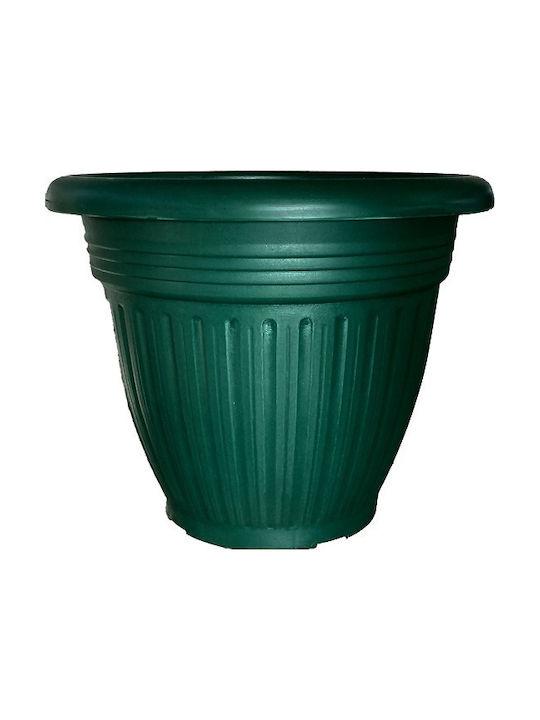 Sic Plast Патмос Саксия Пластмаса Зелен 30x30x1...