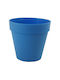Sic Plast Deco Pot Blue 22x22x21cm.