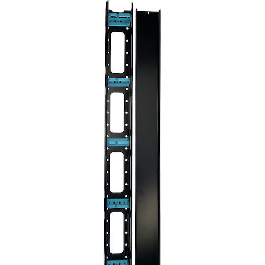Xcab Set 2 Organizatoare de Cablu Eco Verticale 27u Rack Negre