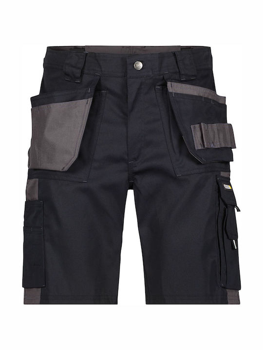 Dassy Workwear Βερμούδα Εργασίας Μαύρη Dassy Workwear Βερμούδα Εργασίας Μαύρη