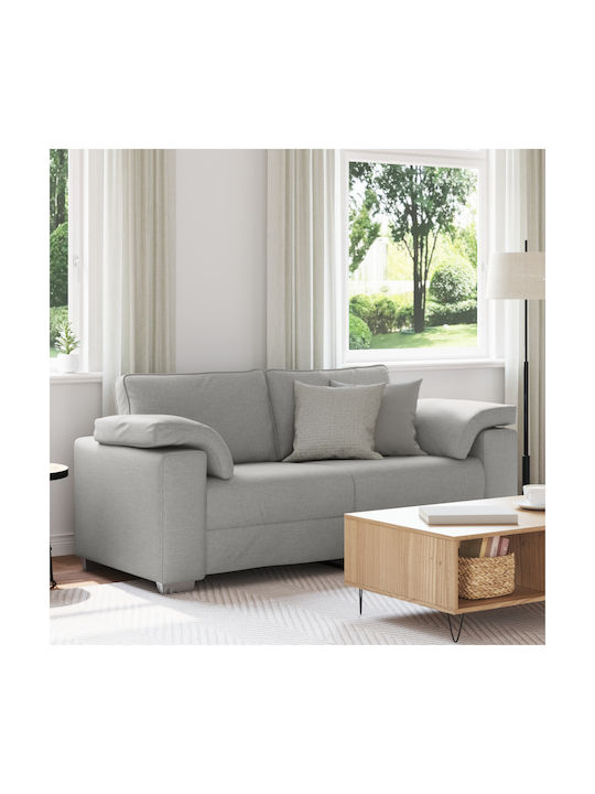 Three-Seater Couch Gray 219x77x82cm