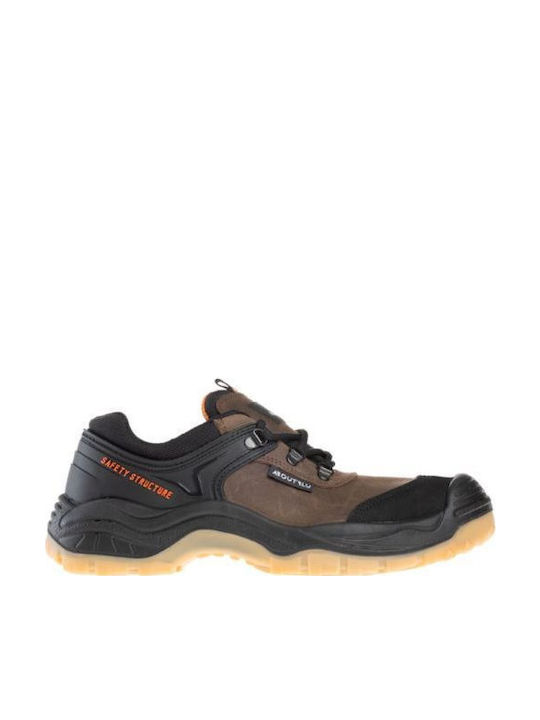 Aboutblu Waterproof Safety Shoe Brown Salor Low S3l Fo Sr En Iso 20345:2022 2014818la