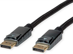Roline Kabel 11.04.5867 Von DisplayPort Stecker Nach DisplayPort Stecker 2m Schwarzes 8k@60Hz Roline Kabel 11.04.5867 Von DisplayPort Stecker Nach DisplayPort Stecker 2m Schwarzes 8k@60Hz