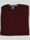 Langarm-Pullover Bordeaux