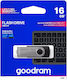 GoodRAM 16GB USB 3.0 USB-Stick Schwarz