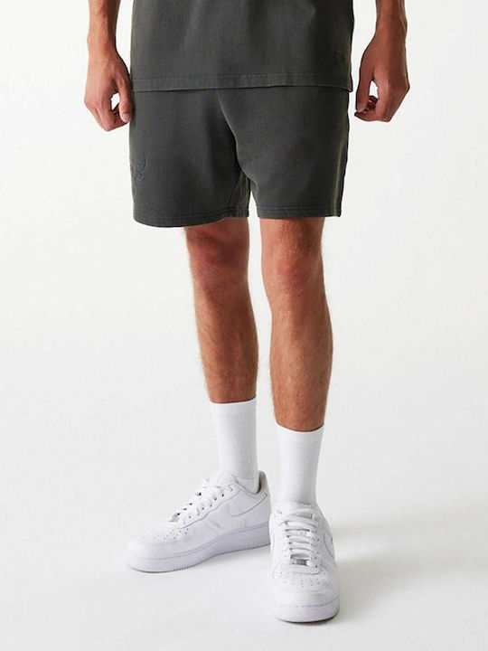 New Era Αθλητική Ανδρική Βερμούδα Grey