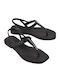 Women's Flat Sandals in Black Color