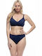 Set Bikini Μπεζ-μαρίν
