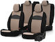 Auto Gs Car Cover Set 11pcs Leatherette Black