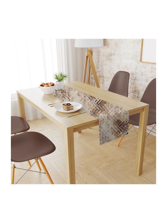 Dimcol Runner Stain Resistant Marks 472 Beige 40x180cm