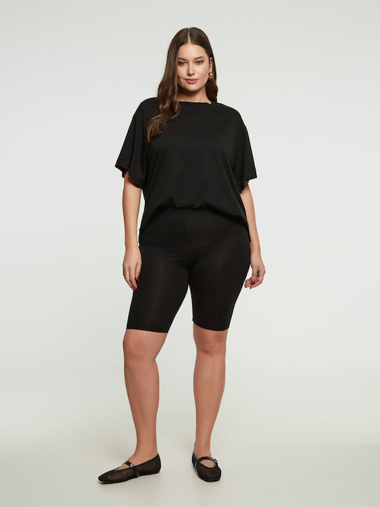 Mat Fashion Basic Καθημερινό Κολάν Μαύρο Mat Fashion Basic Καθημερινό Κολάν Μαύρο