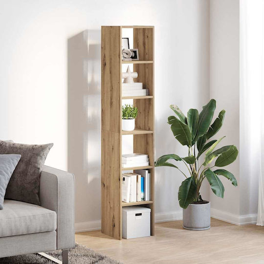 Artisan Wooden Bookcase 30x30x80cm