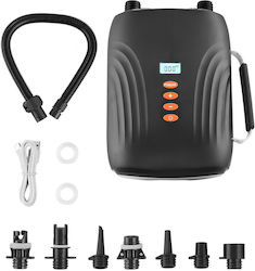 Vevor Paddle Board Pump Rechargeable Battery-powered 20psi Dual Stage Sup Pump