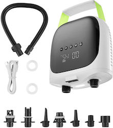 Vevor Paddle Board Pump Rechargeable Battery-powered 20psi Electric Sup Air Pump