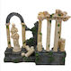 Epigasos Aquarium Decoration Ancient Columns Statue 39*13*H31 Cm