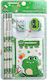 School Colouring Set 6pcs Crocodile 23x12cm Justnote 703445 1set 50-3425