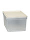 Viomes Nova Plastic Storage Box with Lid Transparent 5x26cm 1pcs