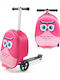 Vevor Kids Cabin Travel Suitcase Pink with 4 Wheels